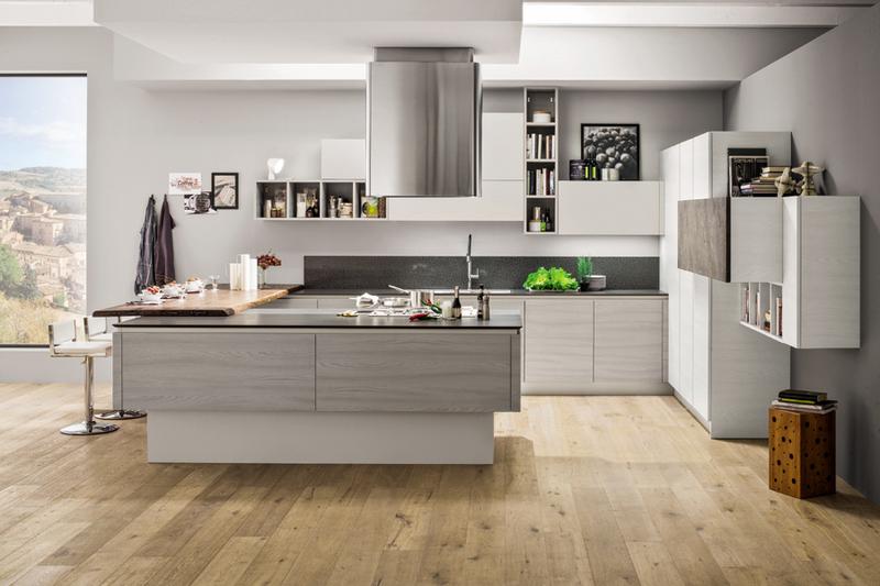Cucina con penisola innovativa arredamenti arrex Cucina a penisola