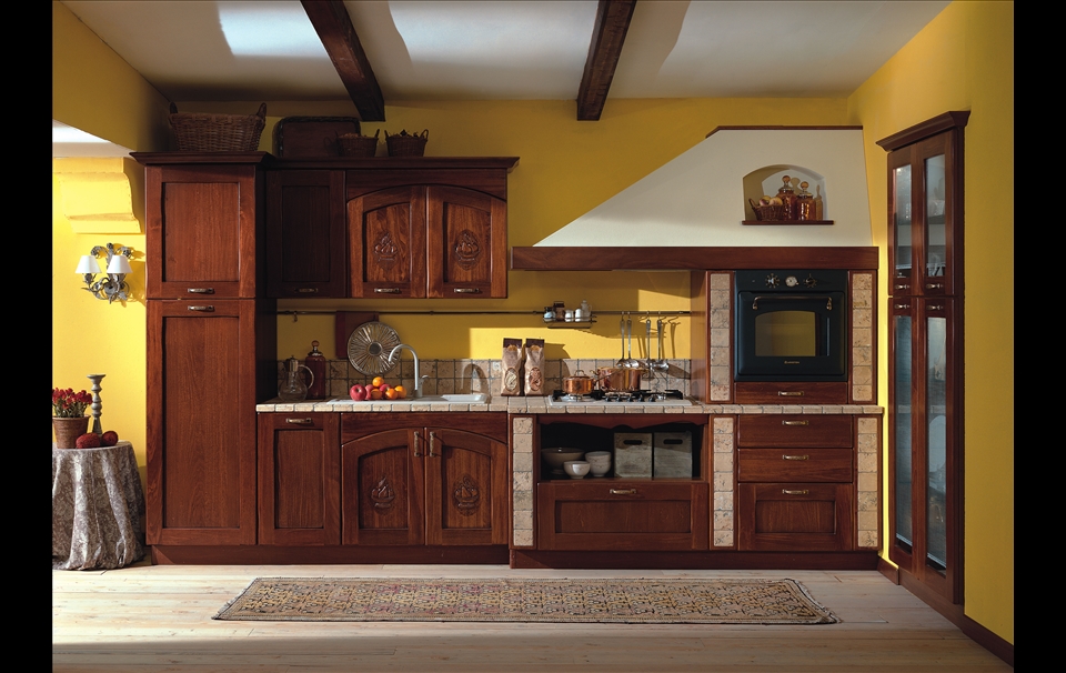 cucine in colore giallo