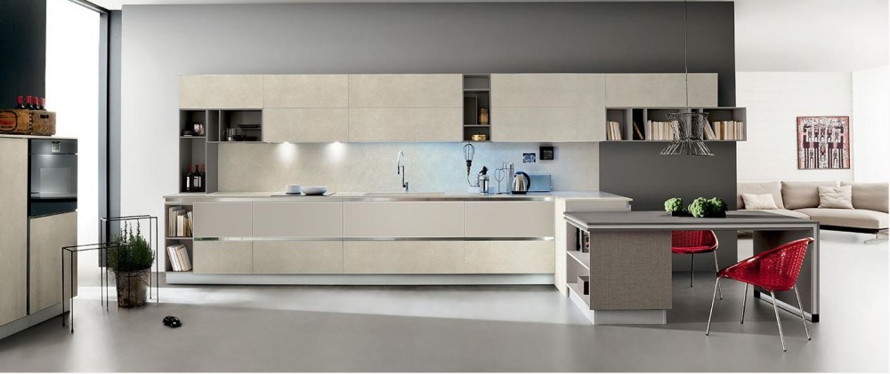 cucine moderne in vetro roma