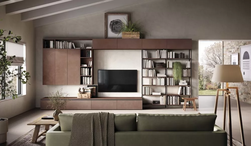 Arredamento moderno per zona giorno