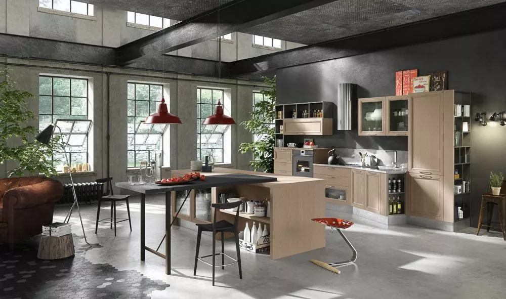 Consigli per una Cucina in Stile Industrial-vintage