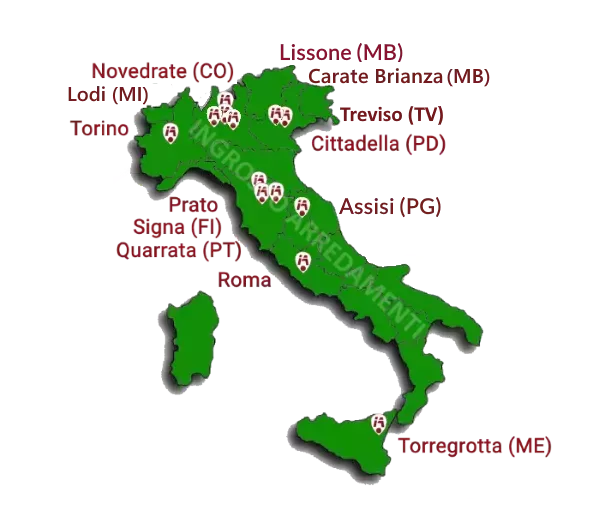 Cerca i nostri Punti Vendita  e Prenota un appuntamento 