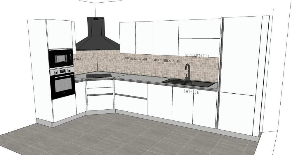 Progettazione cucine su misura a Pistoia