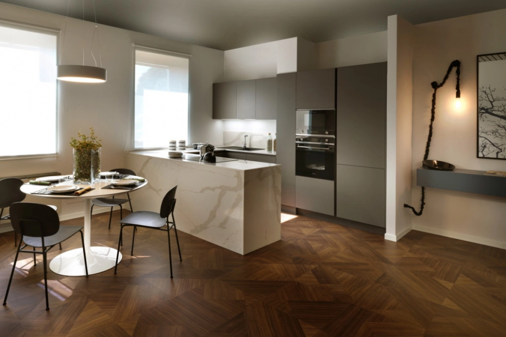 Zona cucina per residence